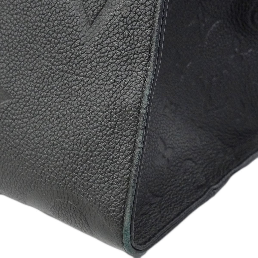 Louis Vuitton Tote Monogram Empreinte On The Go MM Noir 2-Way — view 6