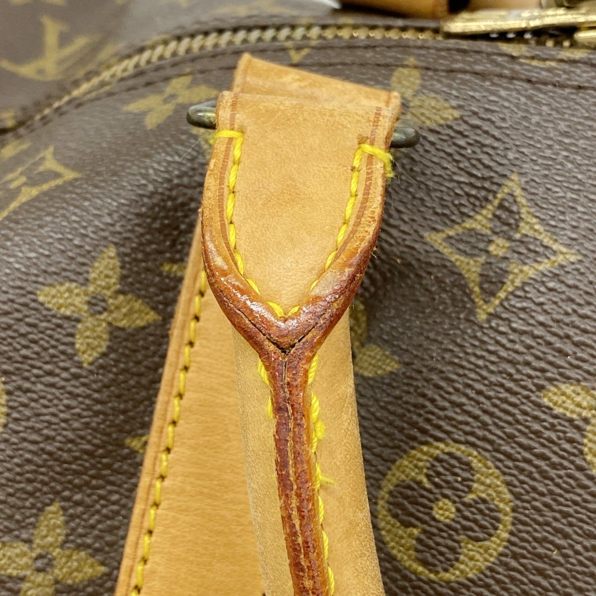 Louis Vuitton Boston Bag Monogram Keepall Bandouliere 60 Brown — view 9
