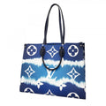 Louis Vuitton Tote LV Escale On The Go GM Blue White 2-Way