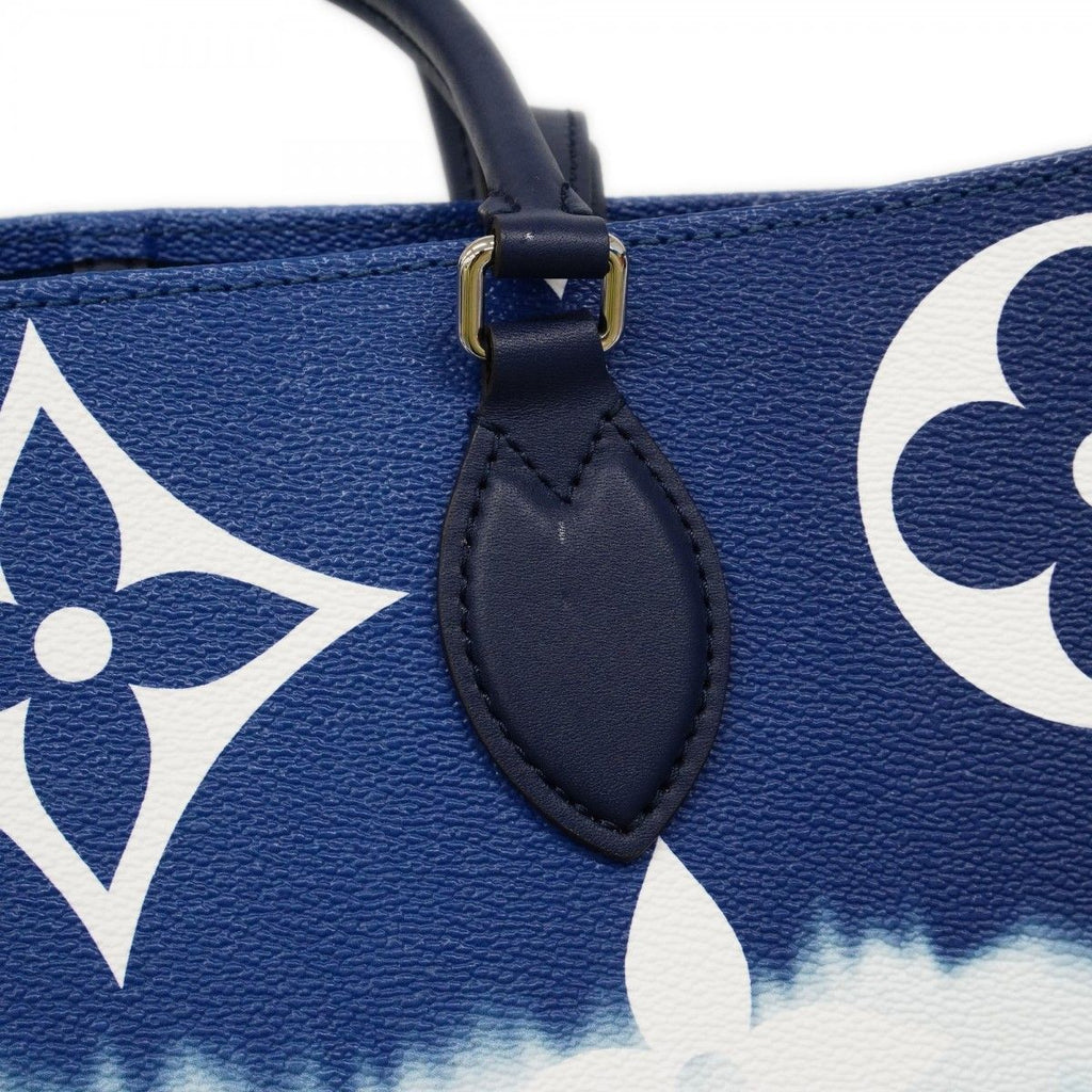 Louis Vuitton Tote LV Escale On The Go GM Blue White 2-Way — view 8