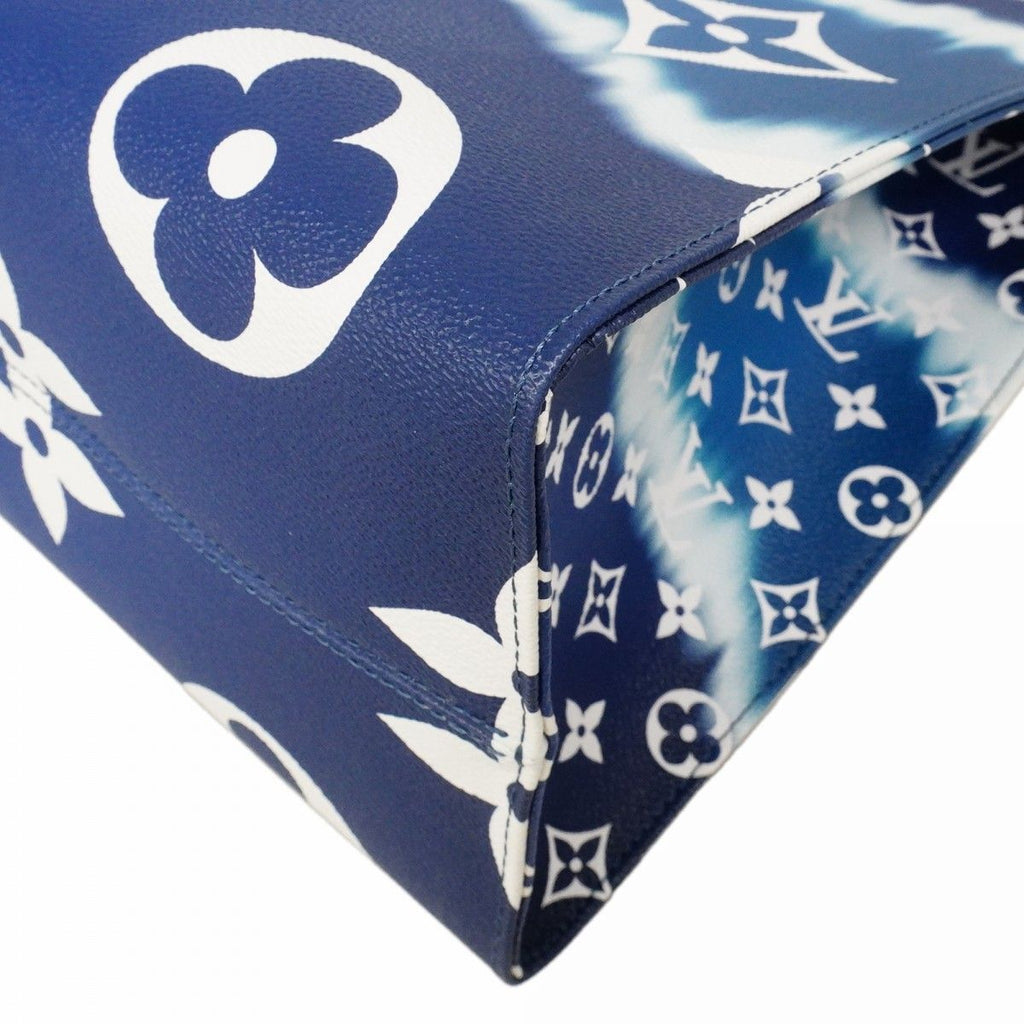 Louis Vuitton Tote LV Escale On The Go GM Blue White 2-Way — view 6