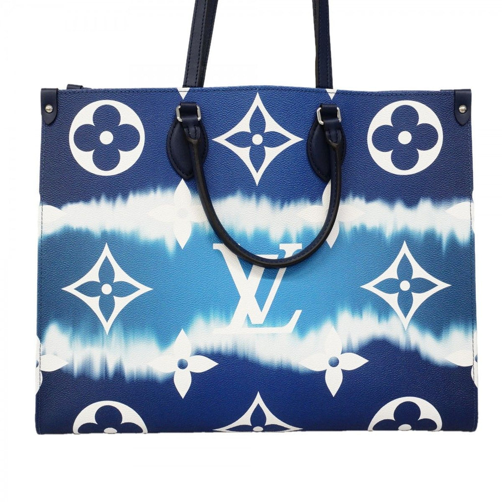 Louis Vuitton Tote LV Escale On The Go GM Blue White 2-Way — view 9