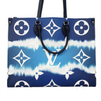Louis Vuitton Tote LV Escale On The Go GM Blue White 2-Way — view 9