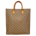 Louis Vuitton Tote Monogram Sac Plat Brown
