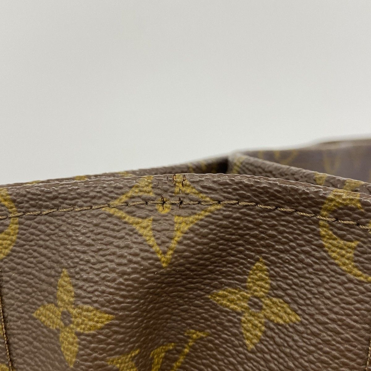 Louis Vuitton Tote Monogram Sac Plat Brown — view 7