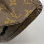 Louis Vuitton Tote Monogram Sac Plat Brown — view 8