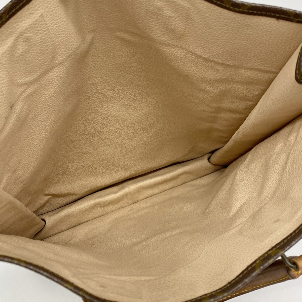 Louis Vuitton Tote Monogram Sac Plat Brown — view 4