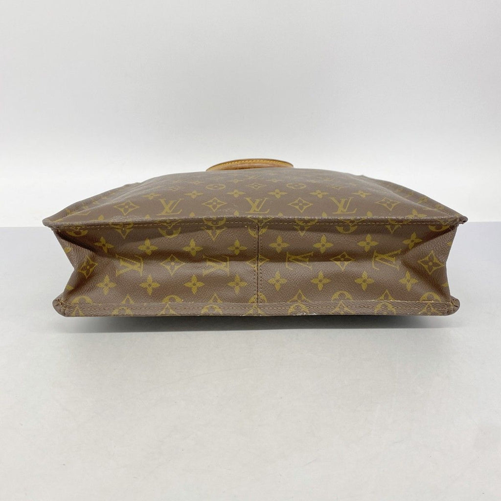 Louis Vuitton Tote Monogram Sac Plat Brown — view 3