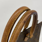 Louis Vuitton Tote Monogram Sac Plat Brown — view 6