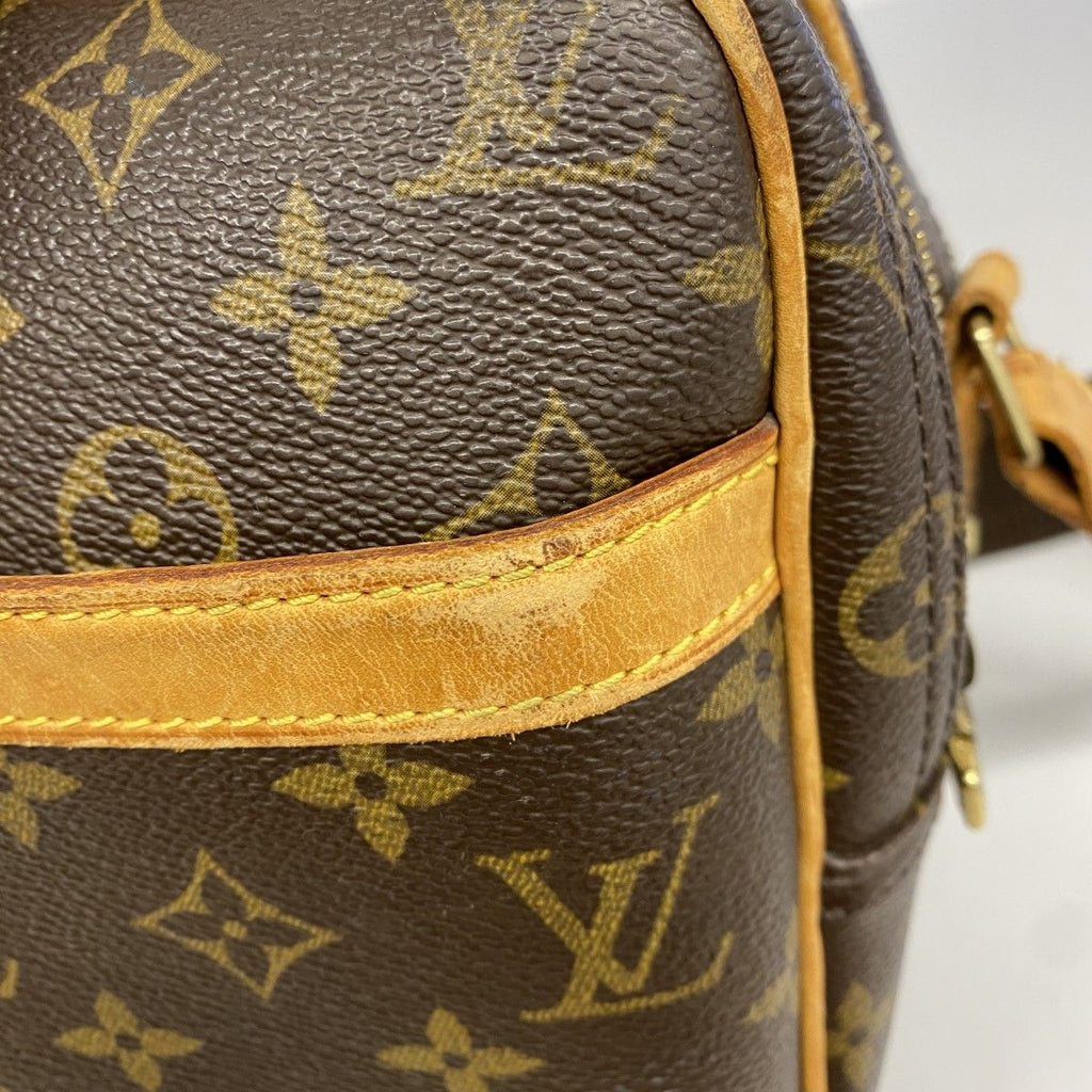 Louis Vuitton Shoulder Bag Monogram Reporter PM Brown — view 9