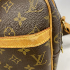 Louis Vuitton Shoulder Bag Monogram Reporter PM Brown — view 9