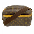 Louis Vuitton Shoulder Bag Monogram Reporter PM Brown