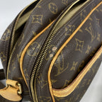 Louis Vuitton Shoulder Bag Monogram Reporter PM Brown — view 7