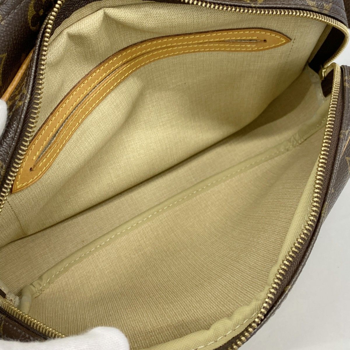 Louis Vuitton Shoulder Bag Monogram Reporter PM Brown — view 4