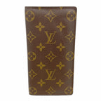 Louis Vuitton Wallet Monogram Portefeuille Brazza Brown
