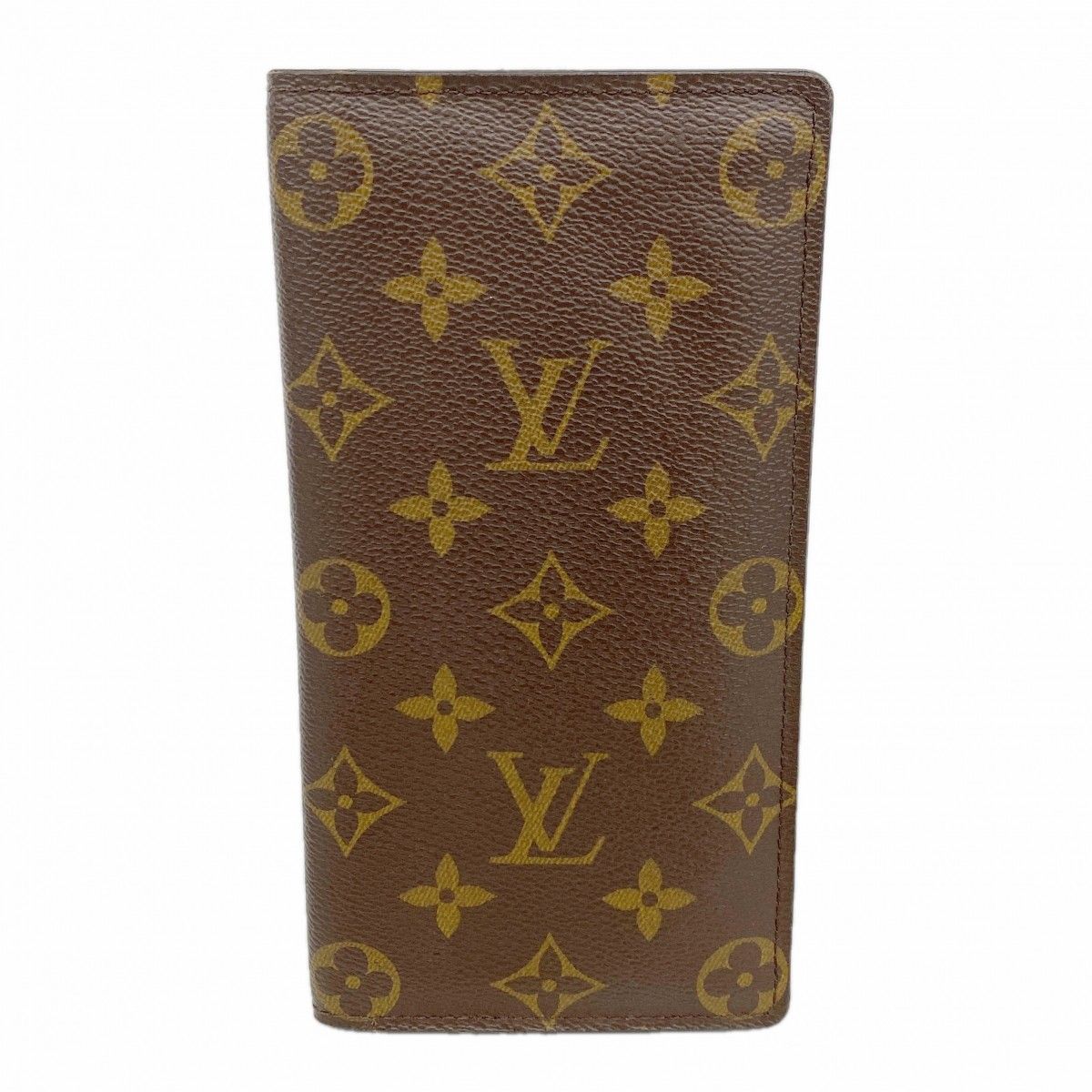 Louis Vuitton Wallet Monogram Portefeuille Brazza Brown