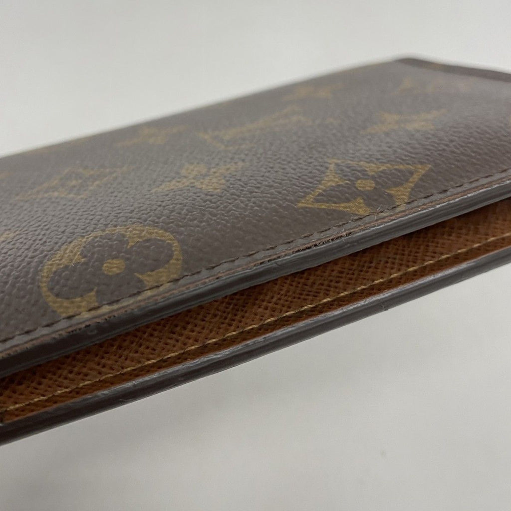 Louis Vuitton Wallet Monogram Portefeuille Brazza Brown — view 8