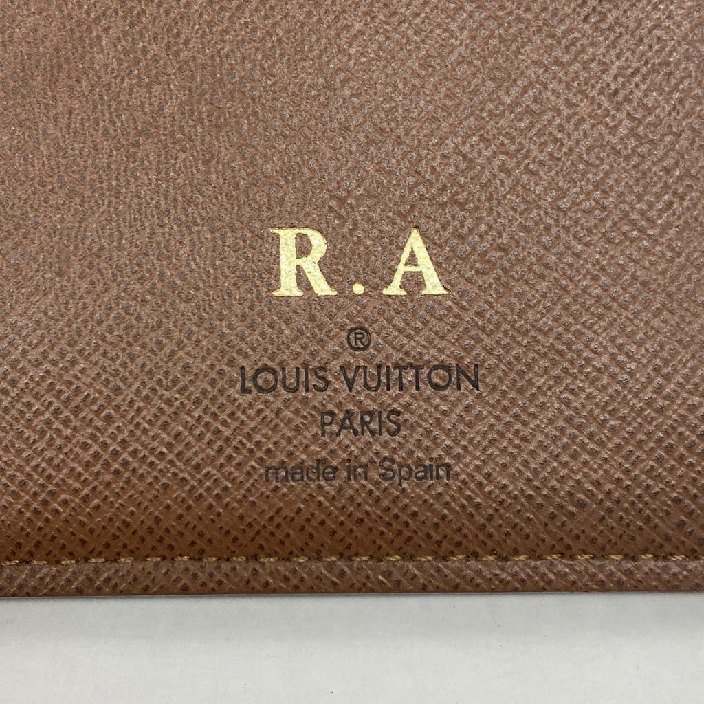 Louis Vuitton Wallet Monogram Portefeuille Brazza Brown — view 4
