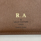 Louis Vuitton Wallet Monogram Portefeuille Brazza Brown — view 4