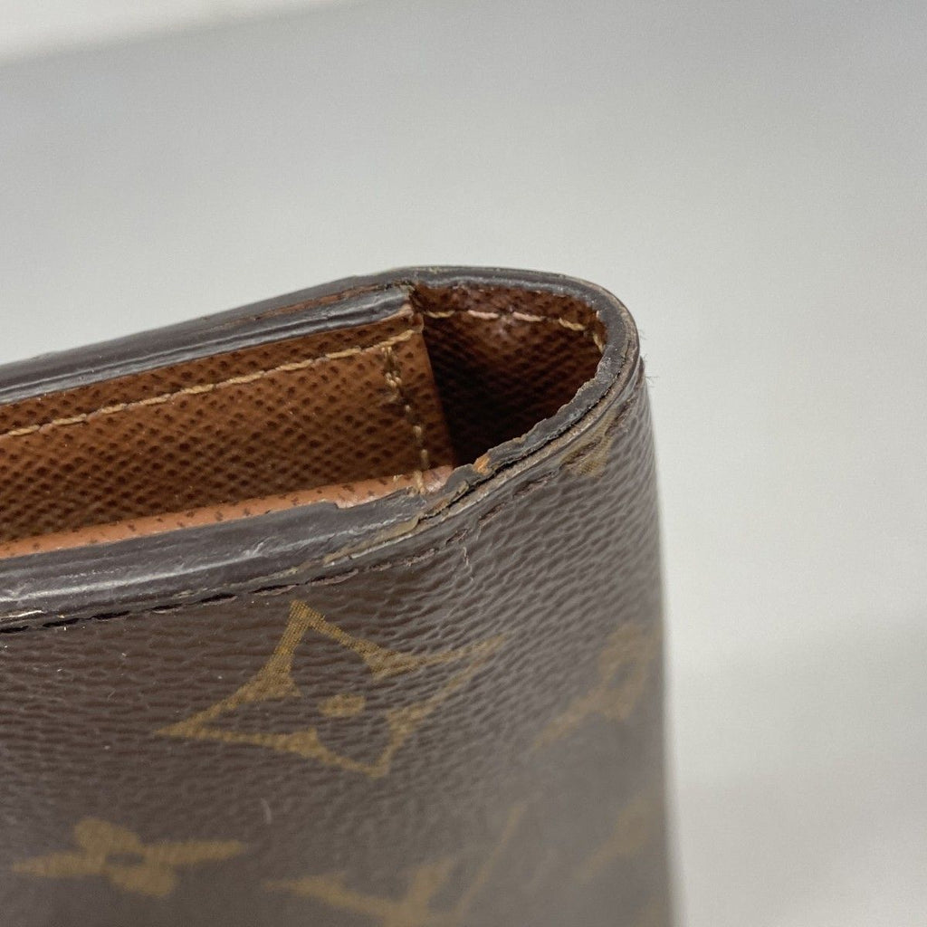 Louis Vuitton Wallet Monogram Portefeuille Brazza Brown — view 6