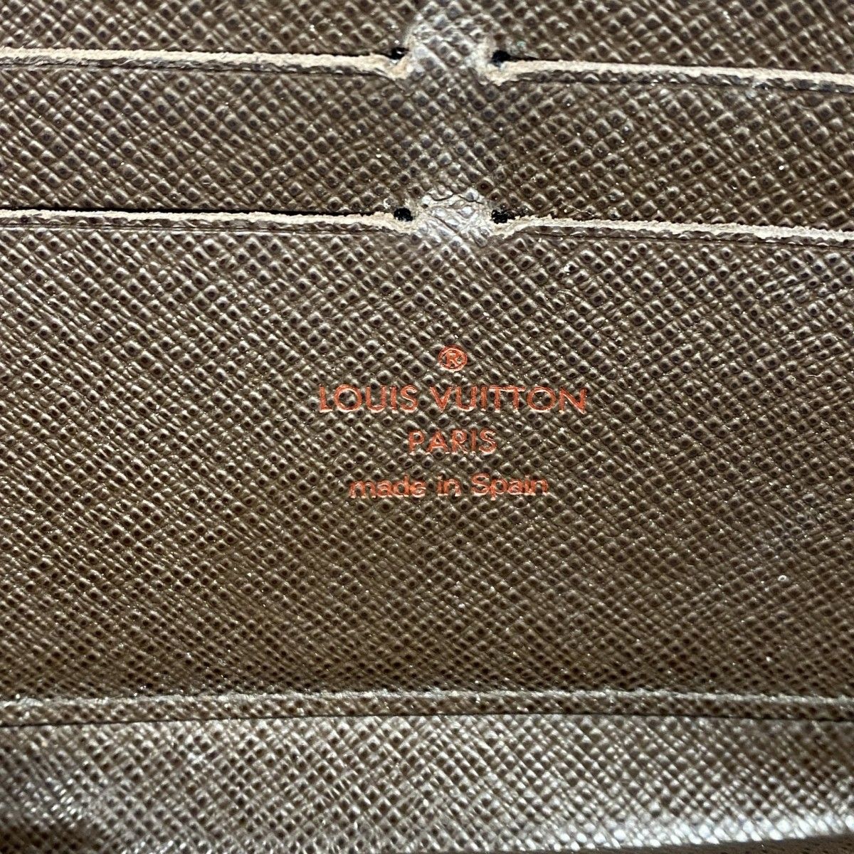 Louis Vuitton Wallet Damier Zippy Ebene — view 4