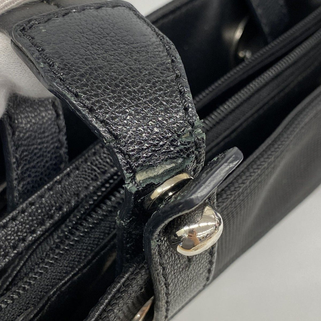 Chanel Tote Paris Biarritz Canvas Black Silver — view 7