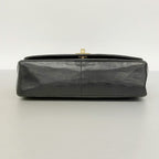 Chanel Shoulder Bag Diana Lambskin Black Gold — view 3