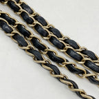 Chanel Shoulder Bag Diana Lambskin Black Gold — view 7