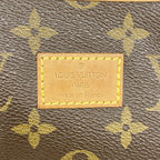 Louis Vuitton Shoulder Bag Monogram Saumur 35 Brown — view 5