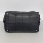Chanel Handbag Choco Bar Caviar Leather Black Silver — view 3