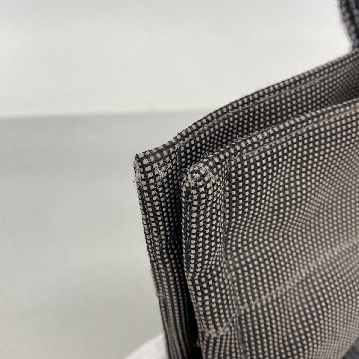 Hermes Handbag Her Line PM Canvas Gray Silver — view 6