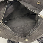 Hermes Handbag Her Line PM Canvas Gray Silver — view 4