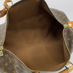 Louis Vuitton Boston Bag Monogram Keepall 50 Brown — view 4