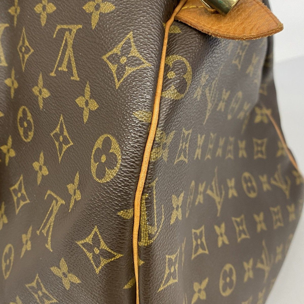 Louis Vuitton Boston Bag Monogram Keepall 50 Brown — view 7