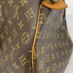 Louis Vuitton Boston Bag Monogram Keepall 50 Brown — view 7