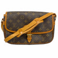 Louis Vuitton Shoulder Bag Monogram Sologne Brown