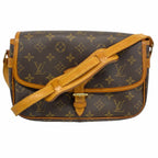 Louis Vuitton Shoulder Bag Monogram Sologne Brown