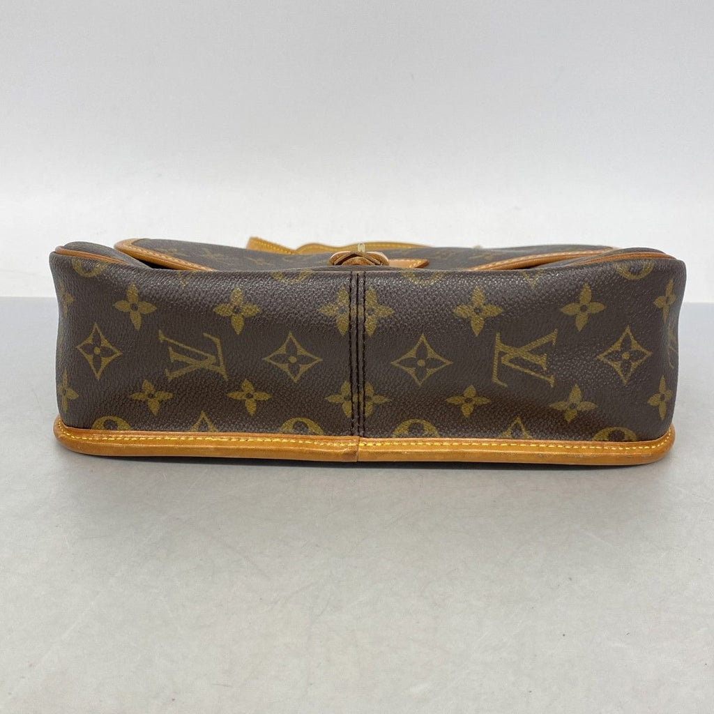 Louis Vuitton Shoulder Bag Monogram Sologne Brown — view 3