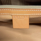Celine Handbag Macadam Brown Gold — view 5