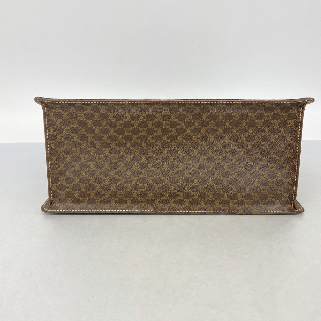 Celine Handbag Macadam Brown Gold — view 3