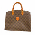 Celine Handbag Macadam Brown Gold