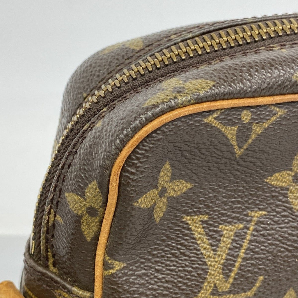 Louis Vuitton Shoulder Bag Monogram Amazon Brown — view 7