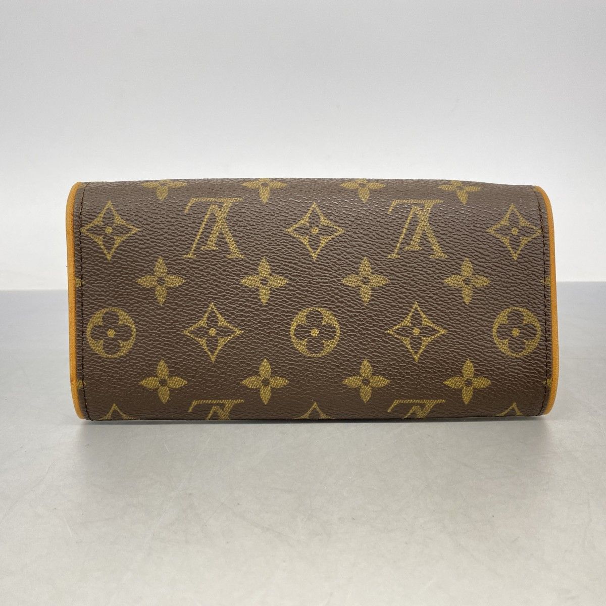 Louis Vuitton Shoulder Bag Monogram Pochette Twin PM Brown — view 9