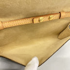 Louis Vuitton Shoulder Bag Monogram Pochette Twin PM Brown — view 4
