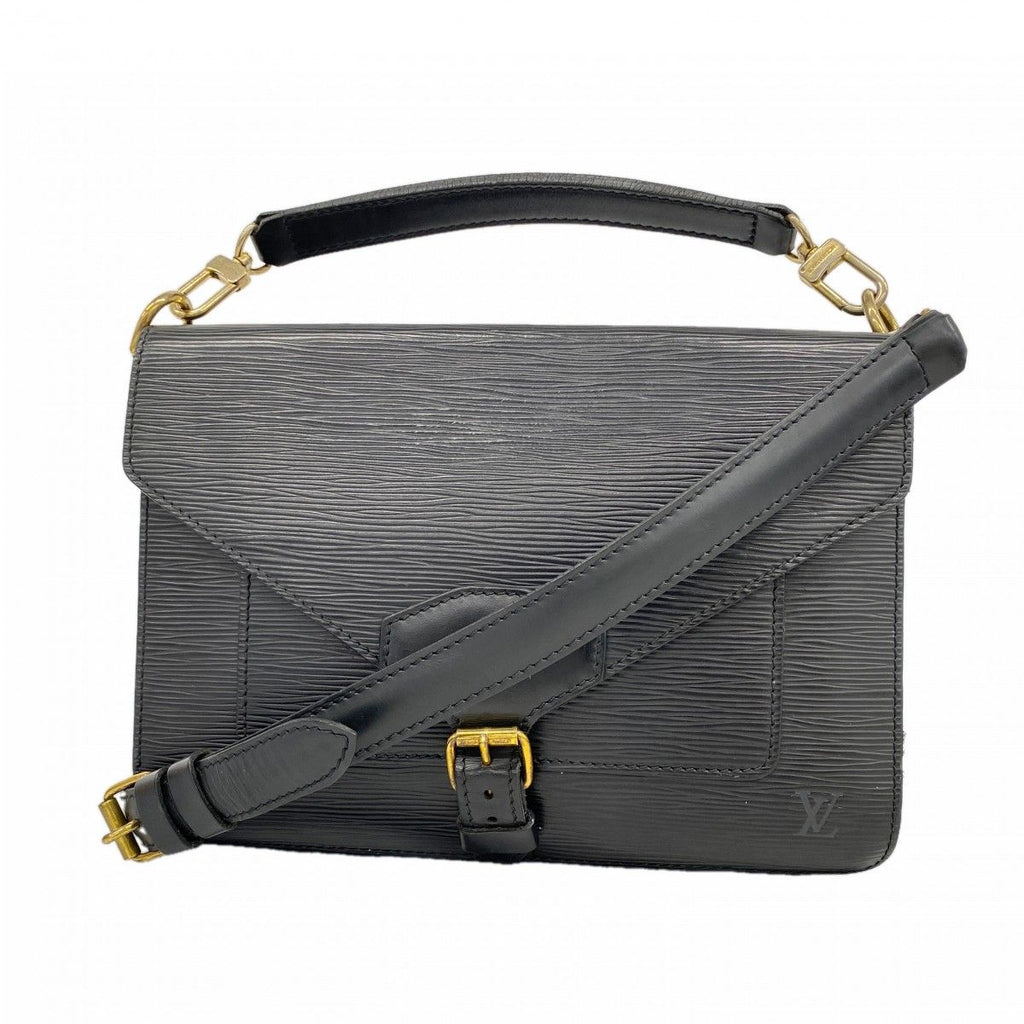 Louis Vuitton Handbag Epi Bifas Noir 2-Way