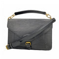 Louis Vuitton Handbag Epi Bifas Noir 2-Way