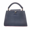 Louis Vuitton Handbag Taurillon Capucines BB Cobalt