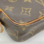 Louis Vuitton Shoulder Bag Monogram Ma Roulis Bandouliere Brown — view 6