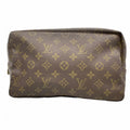 Louis Vuitton Pouch Monogram Trousse Toilet 28 Brown
