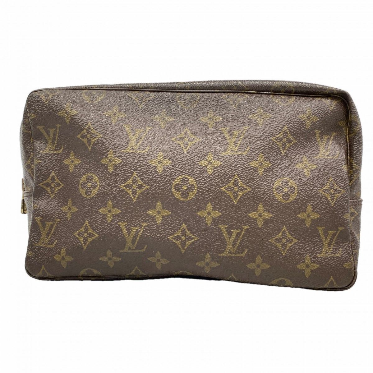 Louis Vuitton Pouch Monogram Trousse Toilet 28 Brown